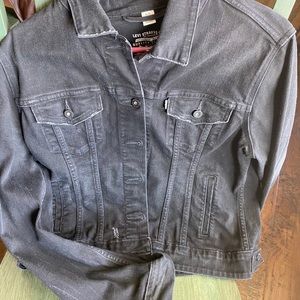 Black Levi Jean Jacket